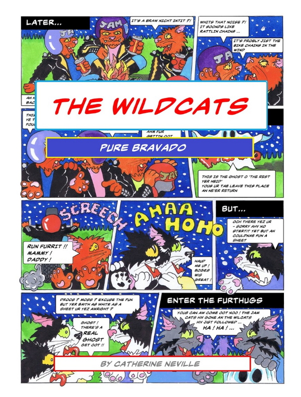 The Wildcats Pure Bravado Scots Cartoon Book