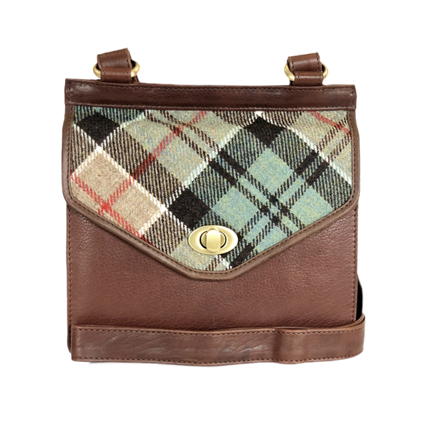 Blair Bag in Weathered Colquhoun Tweed and Leather - Luss General Store