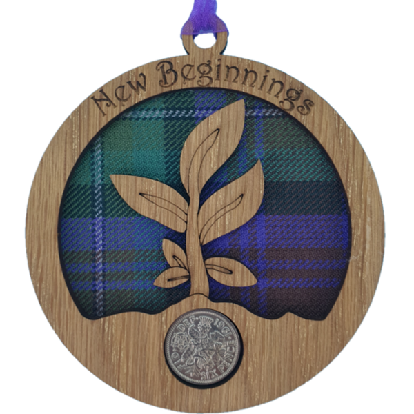 New Beginnings Lucky Sixpence