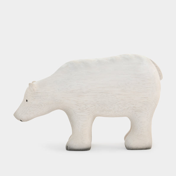 Wooden Polar Bear Set of 2