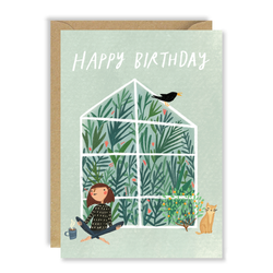 Greenhouse- Birthday Card