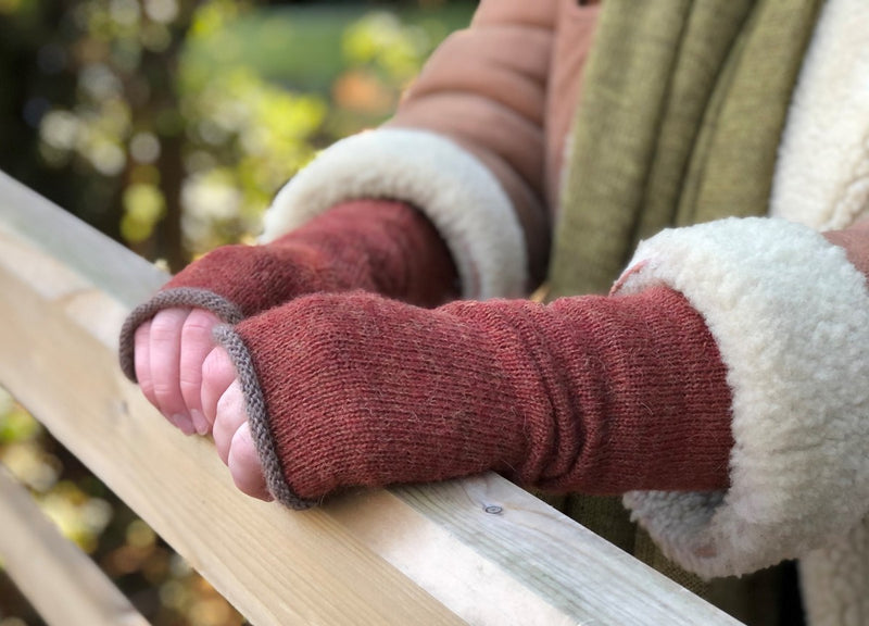 Long Alpaca Mittens