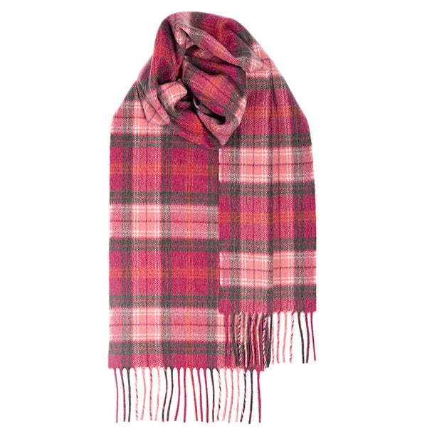 Lochcarron Heritage Rose Cashmere Scarf