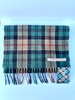 Lambswool Scarf in Weathered Colquhoun Tartan