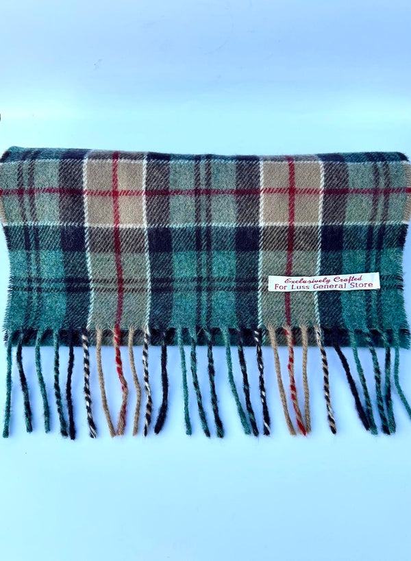 Lambswool Scarf in Weathered Colquhoun Tartan