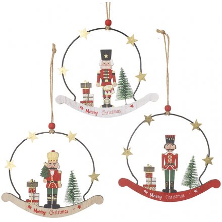 Nutcracker Wreath Hanger
