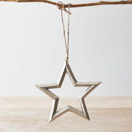 Metal Hanging Star