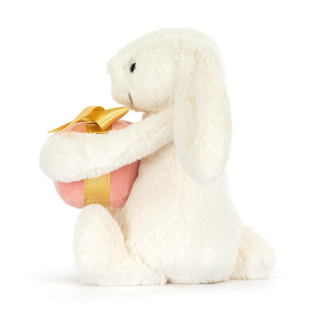 Bashful Bunny with Present