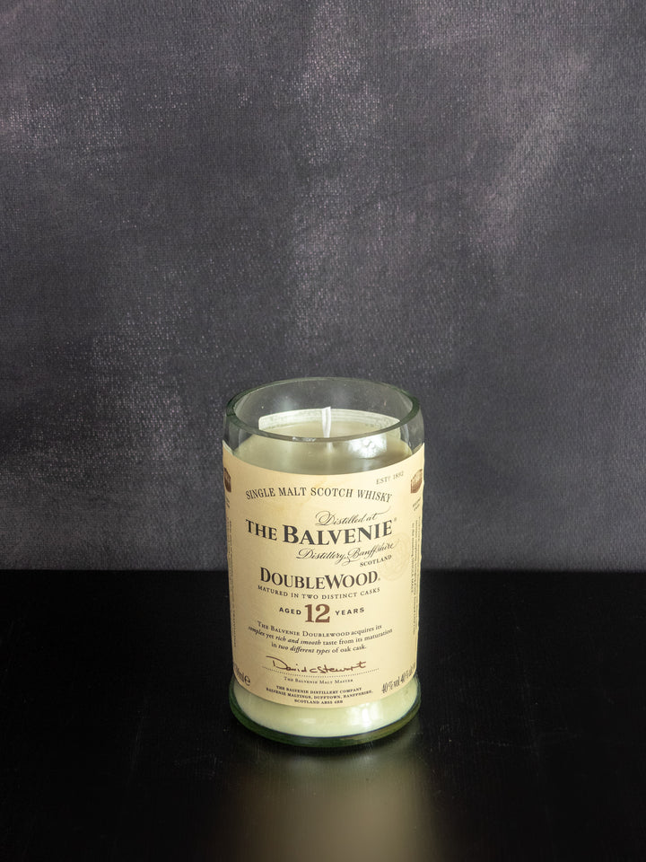 The Balvenie Whisky Bottle Candle
