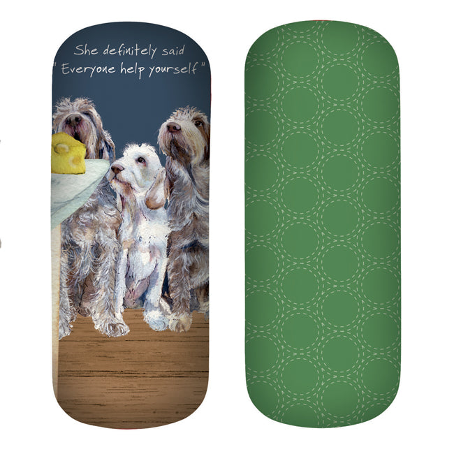 Spinone Cheese Glasses Case