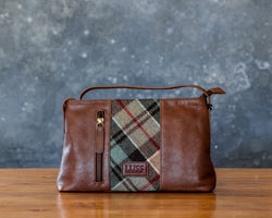 Ailsa Bag in Weathered Colquhoun Tweed & Leather