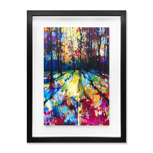 Mile End Woods by Doug Eaton Framed