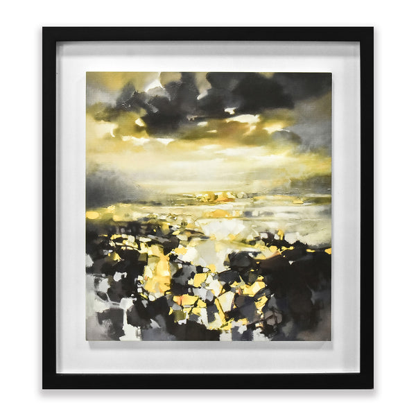 Yellow Matter 1 by Scott Naismith Framed