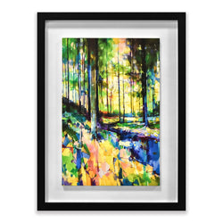 Little Staple Edge Wood by Doug Eaton Framed