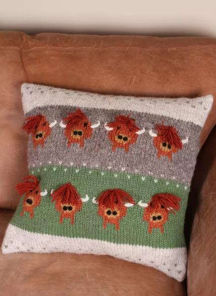 Herd of Highland Cow Cushion