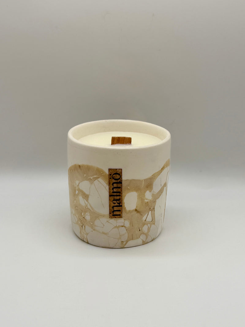 Natural & Beige Candle