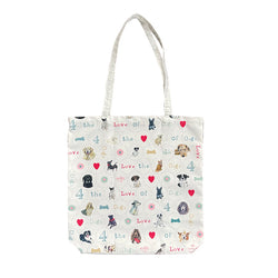 Love Dogs Packable Tote Bag