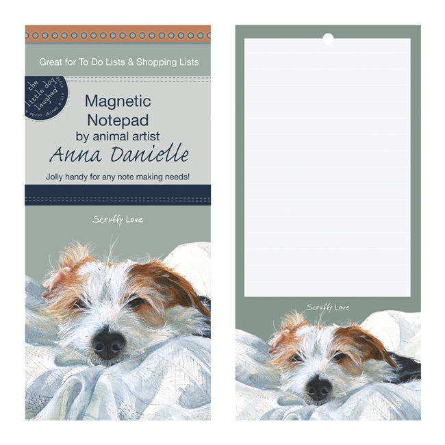 Scruffy Love - Magnetic Notepad