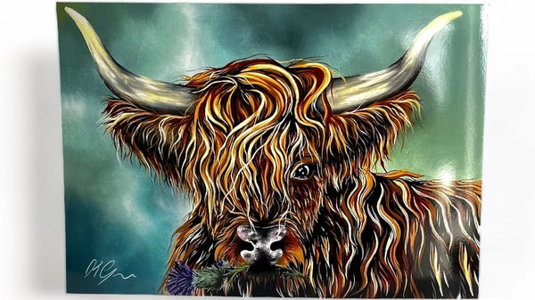 Leo the Highland Cow Print
