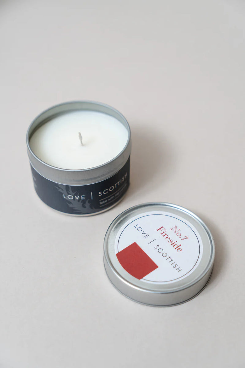 Fireside Candle Tin