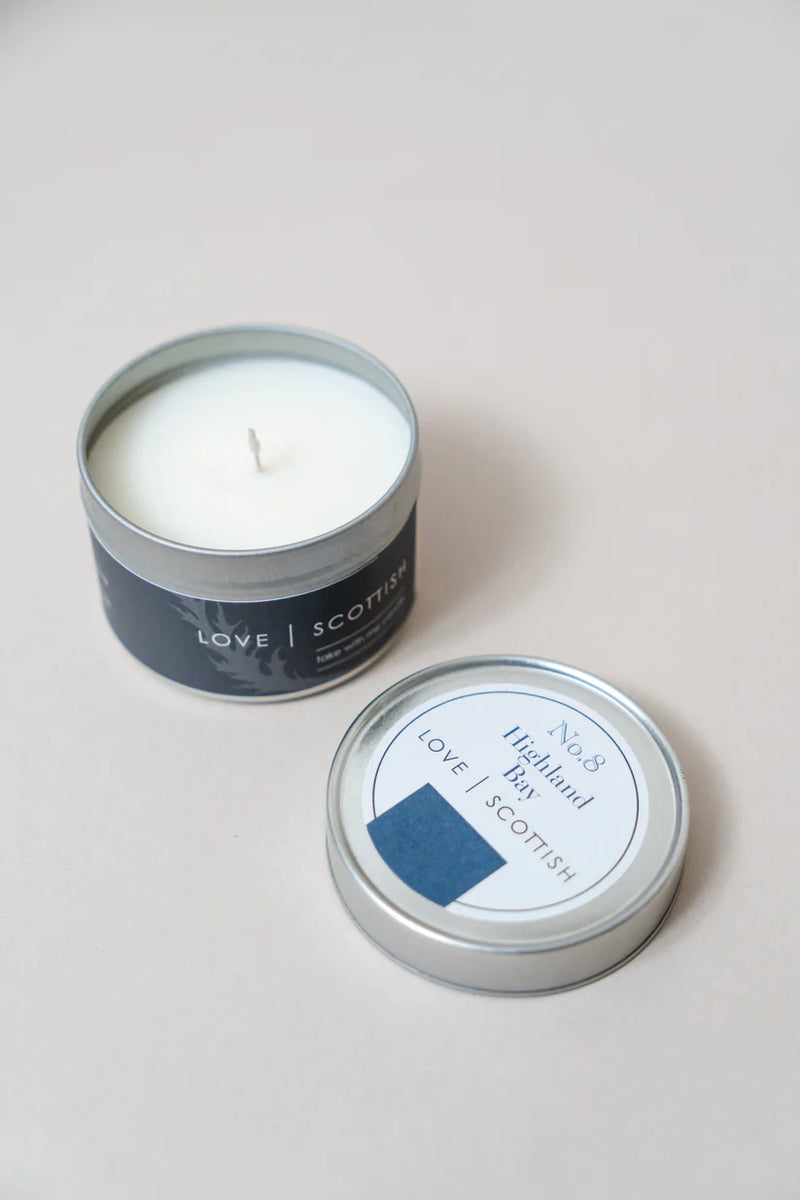 Highland Bay Candle Tin