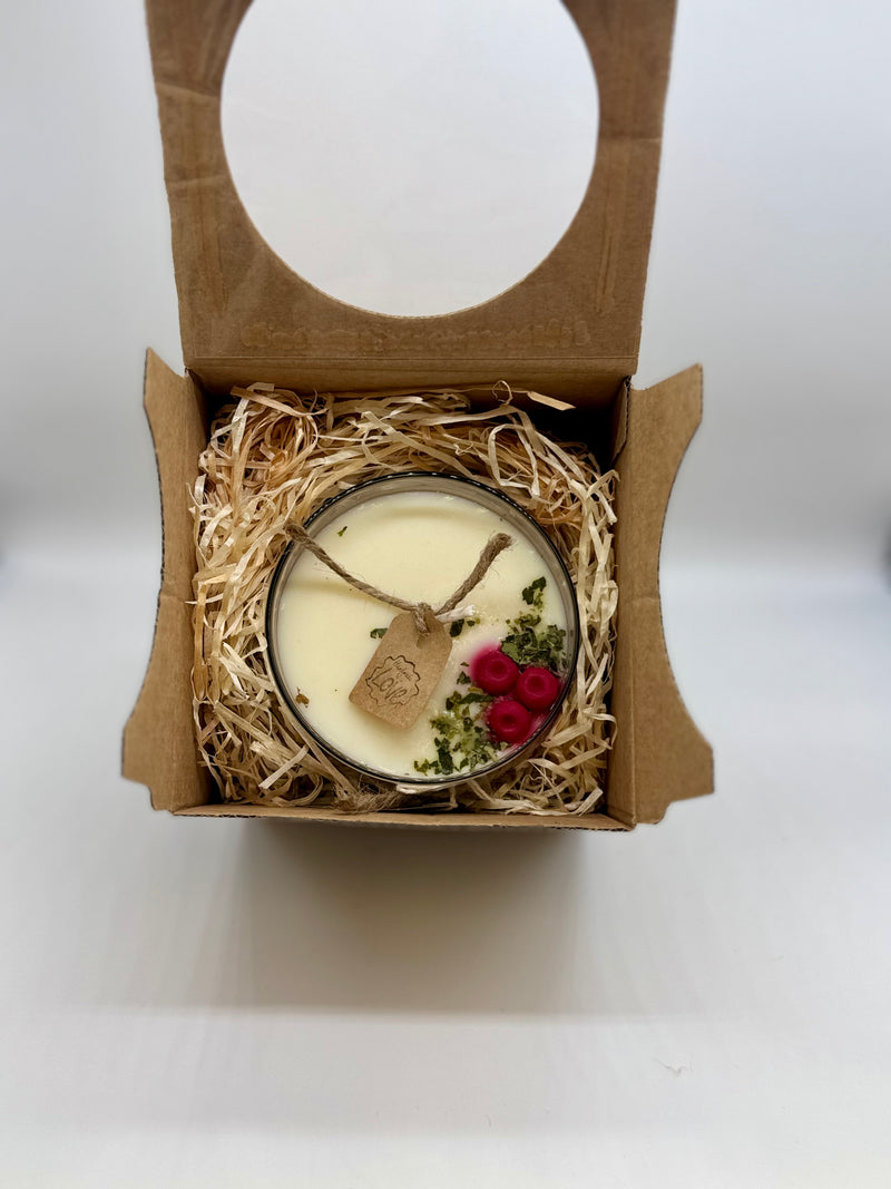 Mulled Wine Scented Candle with Red Berries