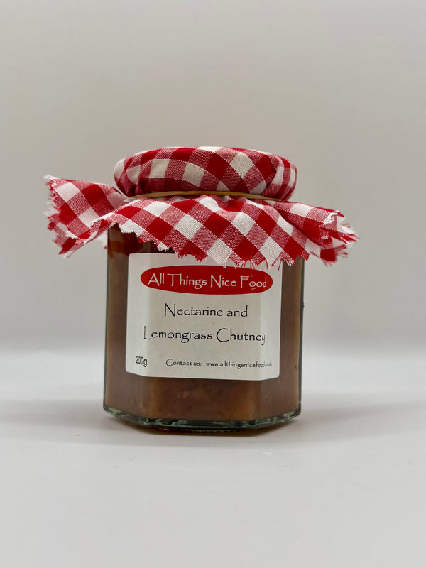 Nectarine & Lemongrass Chutney