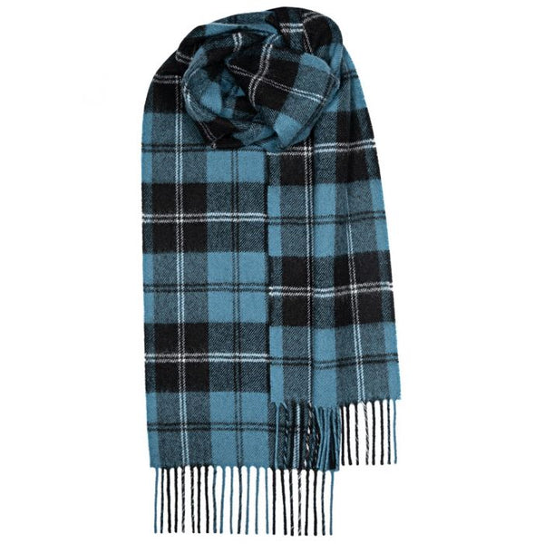 Ramsay Blue Ancient Lambswool Scarf