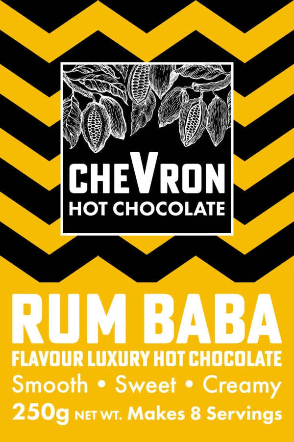 Rum Baba Hot Chocolate by Chevron Hot Chocolate