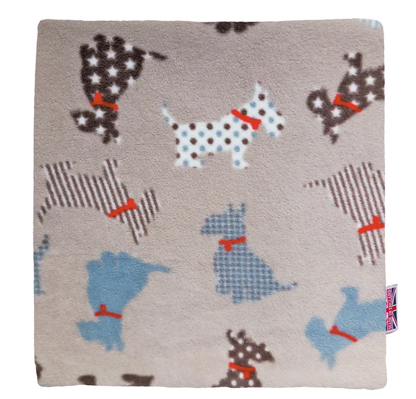Scottie Dog Pet Bed Topper