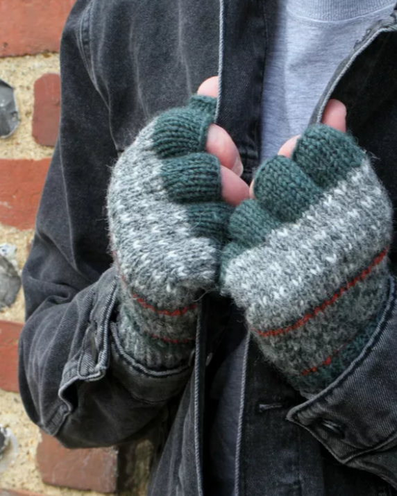Men's Graphite Tromso Fingerless Glove