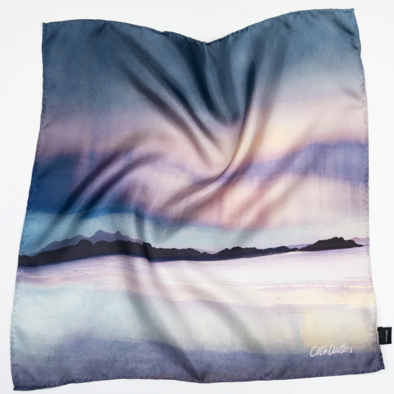 Arisaig Aurora Silk Scarf