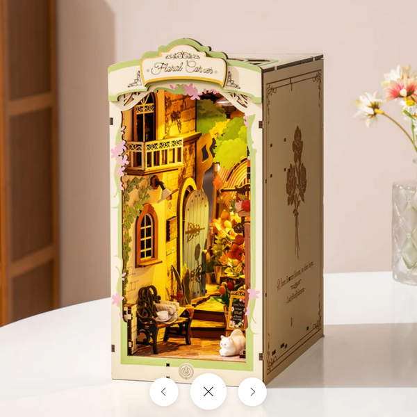 Floral Corner DIY Booknook