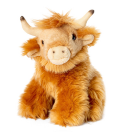 Shaggy Living Nature Small Highland Cow Soft Toy