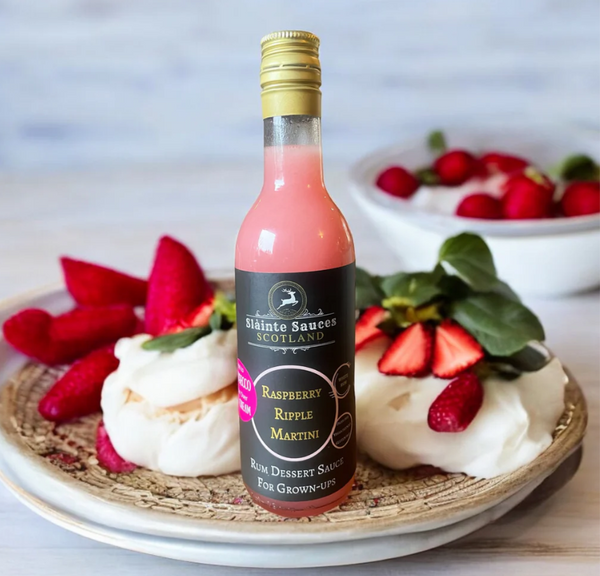 Raspberry Ripple Cocktail Drizzle by Slainte Sauces