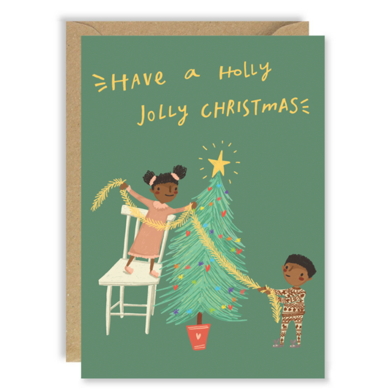Jolly Christmas - Christmas Card
