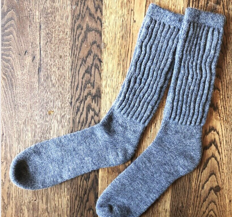 Alpaca Rib Socks