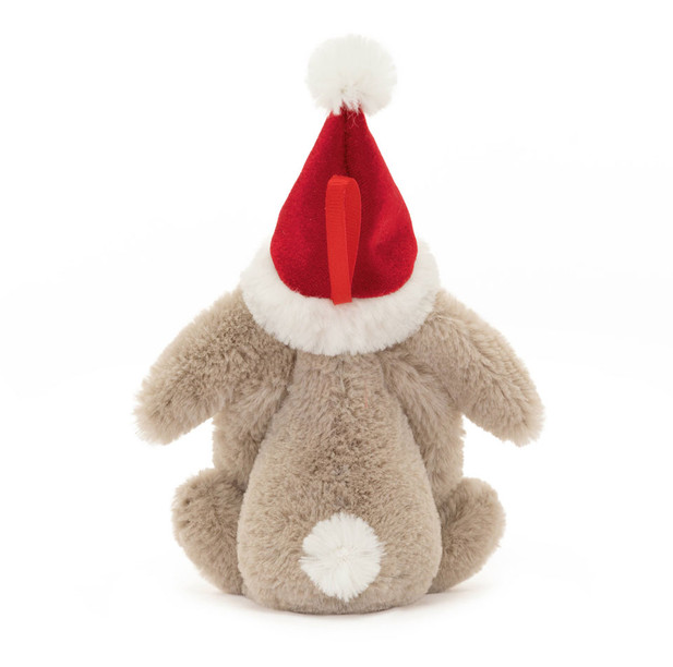 Bashful Christmas Bunny Decoration