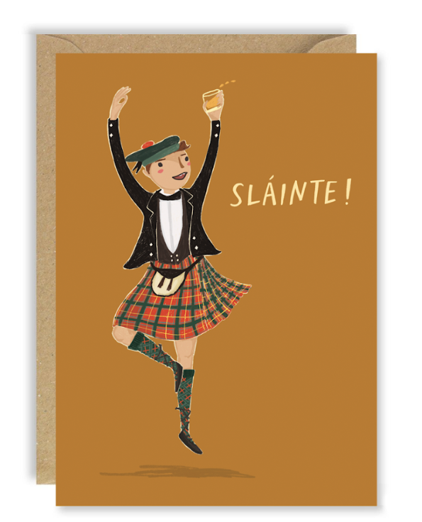Slainte - Greetings Card
