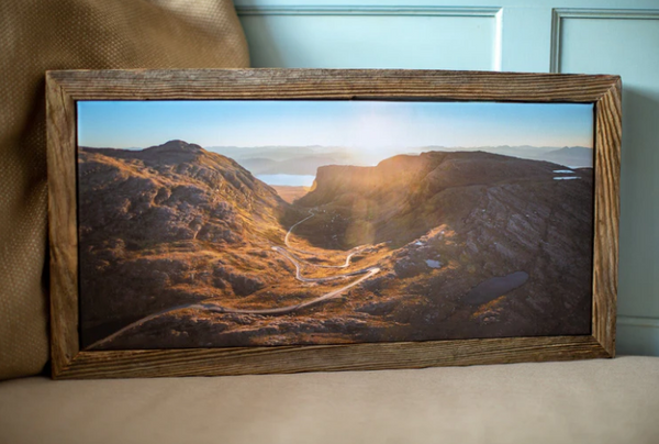 The Hill Medium Framed Canvas