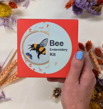 Bee Embroidery Mini Kit