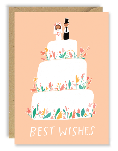 Wedding Cake - Wedding Card