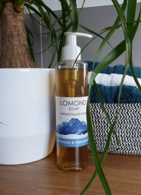 Natural Liquid Soaps by Lomond Soap