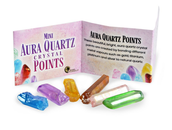 Mini Aura Quartz Points