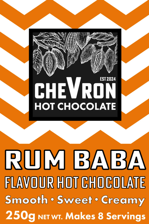 Rum Baba Hot Chocolate by Chevron Hot Chocolate