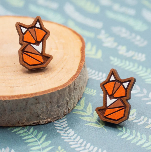 Fox Stud Earrings