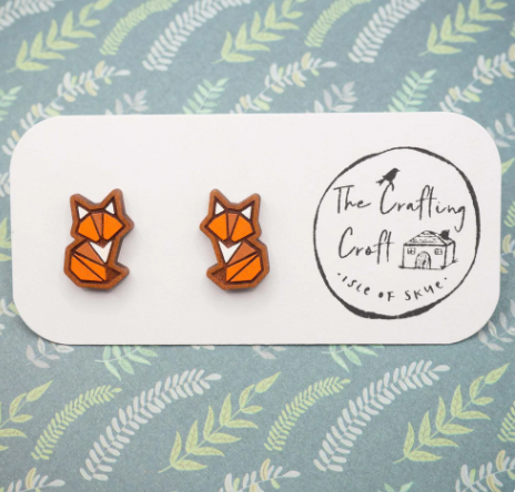 Fox Stud Earrings