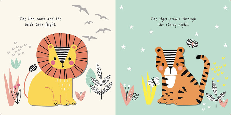 Animals In The Wild Board Book