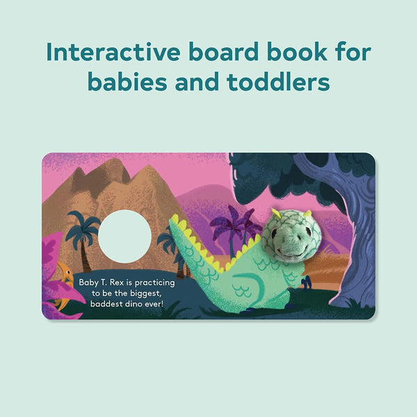 Baby T-Rex Finger Puppet Book