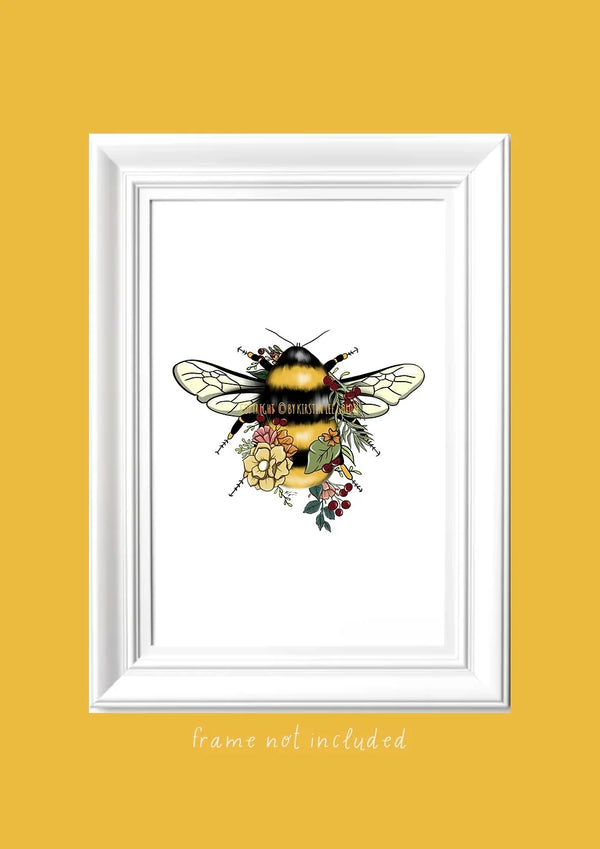 Barney the Bee Print